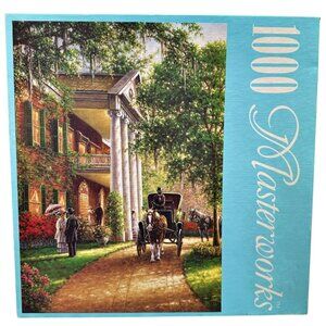 RoseArt MASTERWORKS 1000 Piece Puzzle Southern Charm Vintage 2002 NEW SEALED